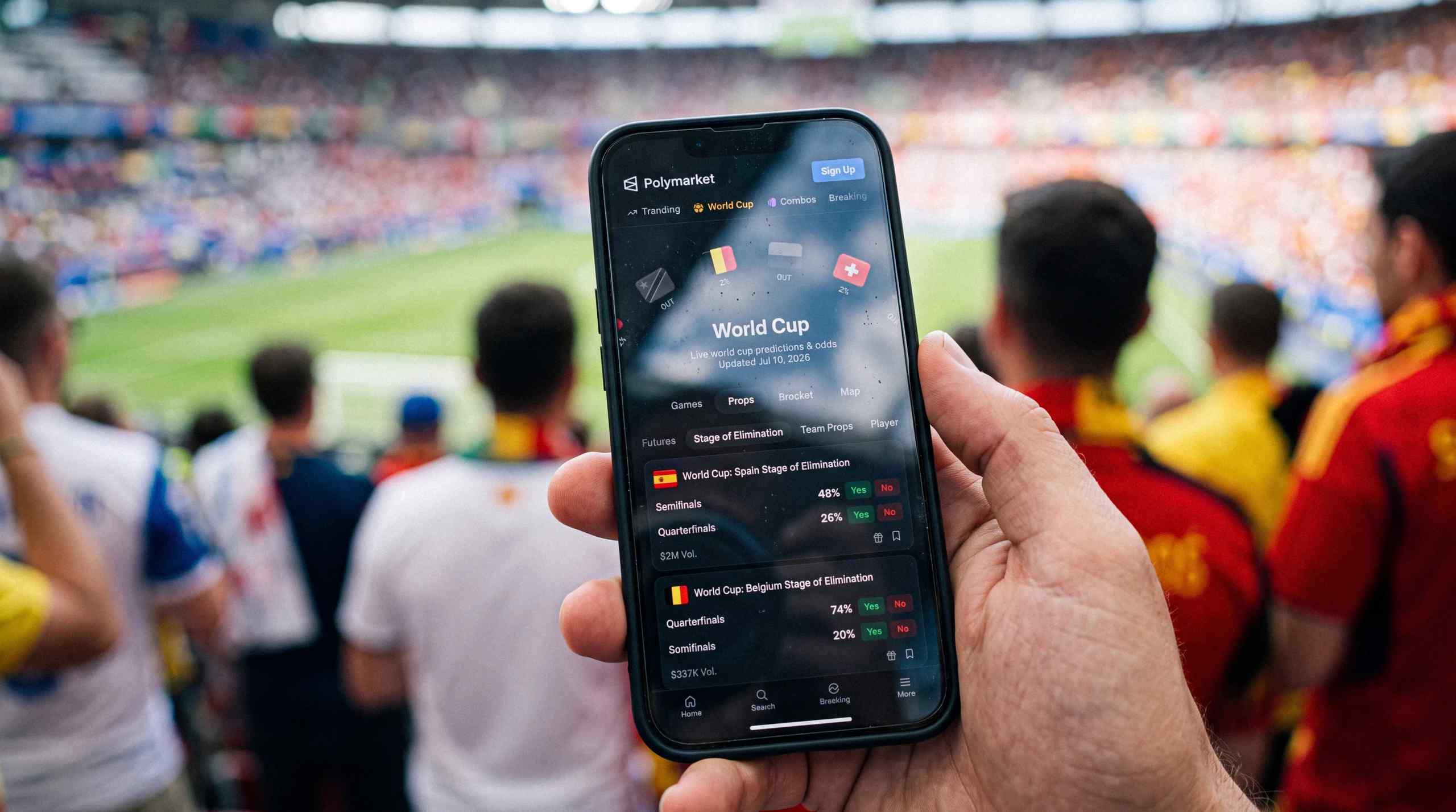 Polymarket Bettors Wagered Millions on USA, Egypt, Cape Verde